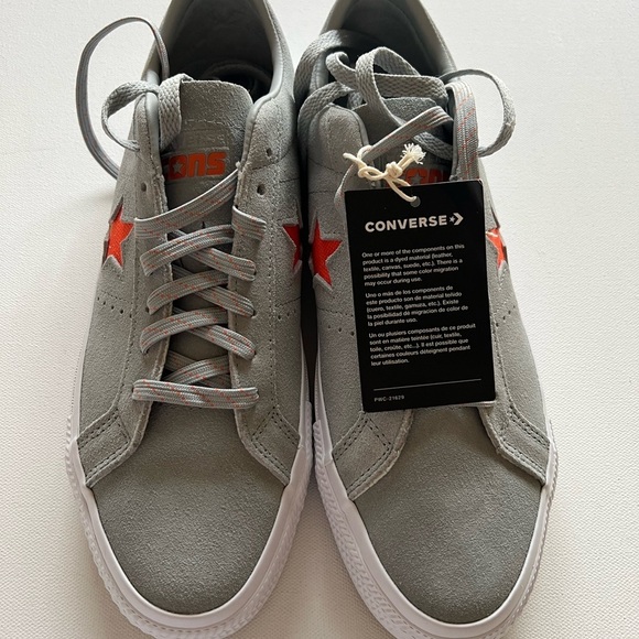 *NEW* Unisex Converse One Star Pro Skateboard Shoes Wolf Gray 🔥🔥 No Box!! - Picture 3 of 7